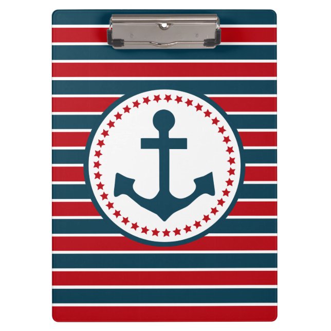 Nautical Design Klemmbrett (Vorderseite)