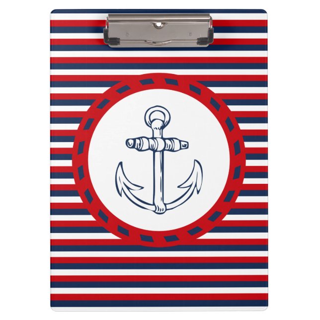 Nautical Design Klemmbrett (Vorderseite)