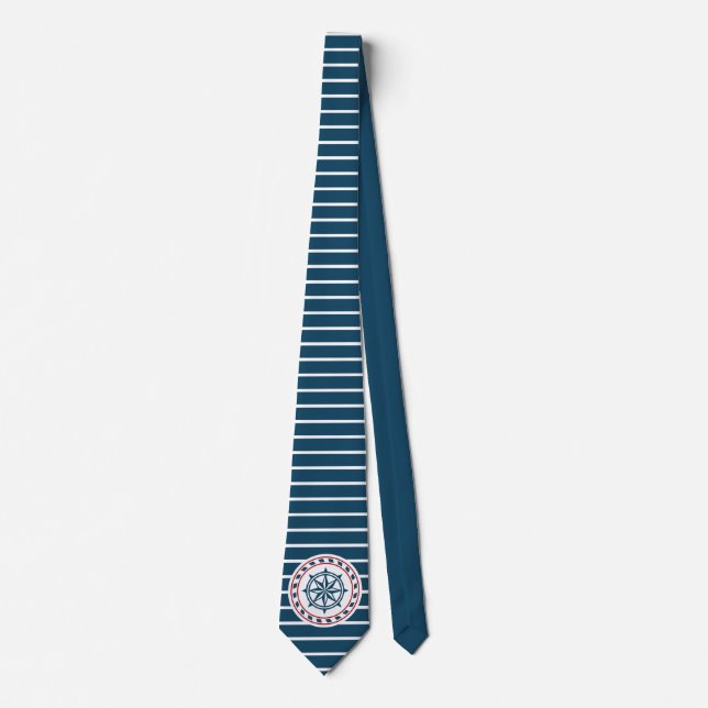 Nautical Design Krawatte (Vorderseite)