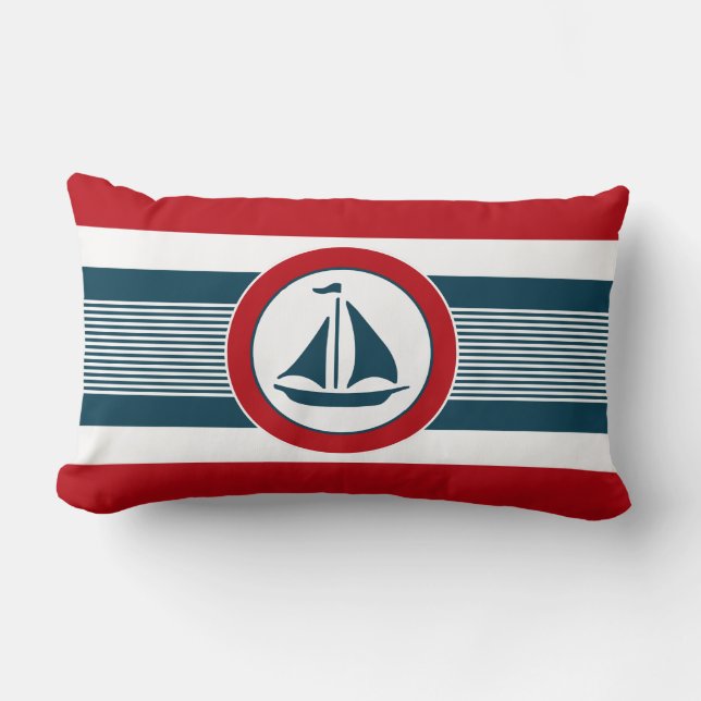 Nautical Design Lendenkissen (Vorderseite)