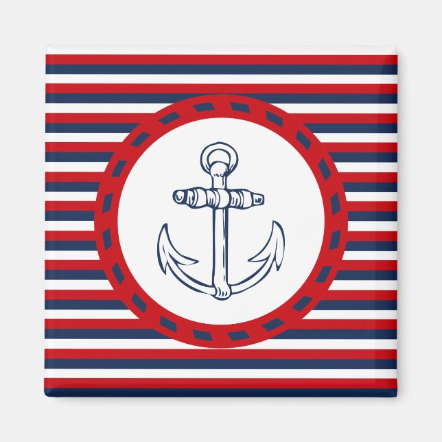 Nautical Design Magnet (Vorne)