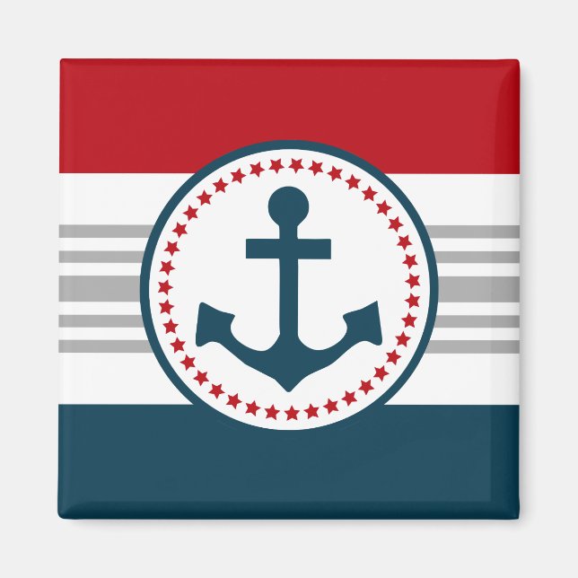 Nautical Design Magnet (Vorne)
