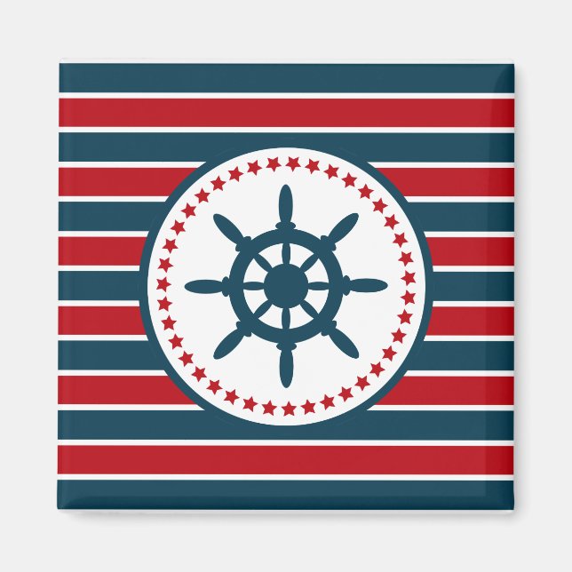 Nautical Design Magnet (Vorne)