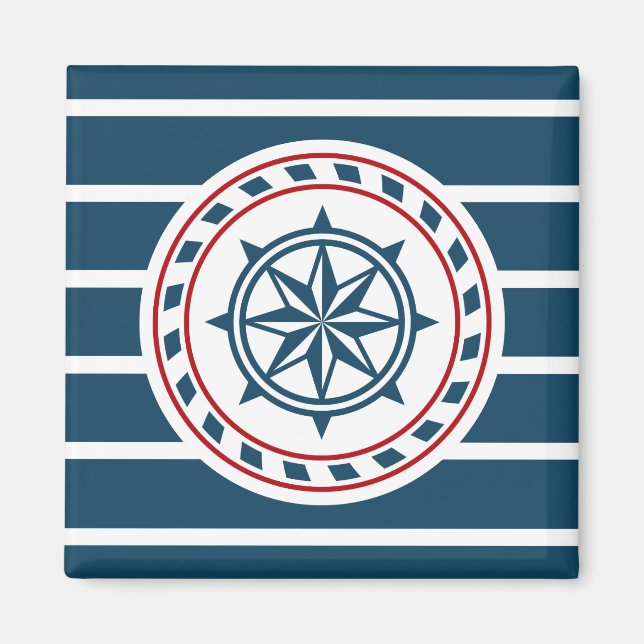 Nautical Design Magnet (Vorne)