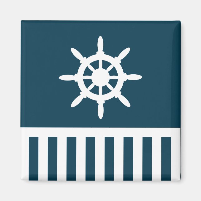 Nautical Design Magnet (Vorne)