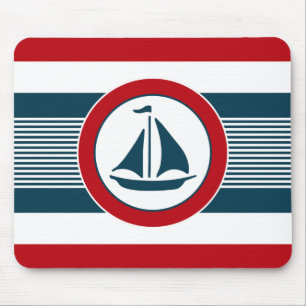 Nautical Design Mousepad