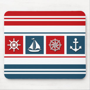 Nautical Design Mousepad
