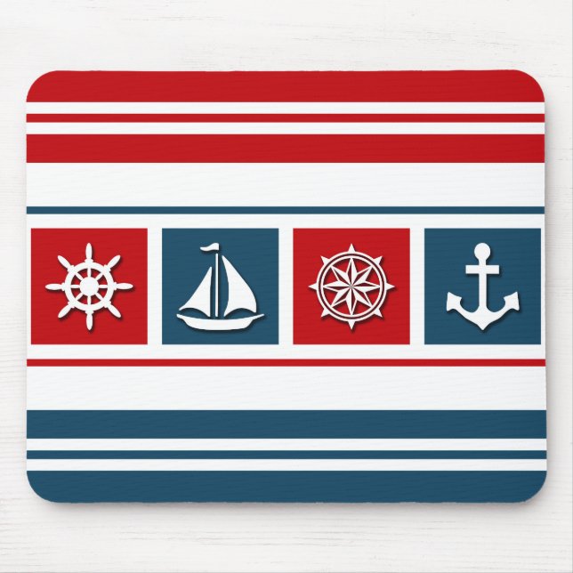 Nautical Design Mousepad (Vorne)
