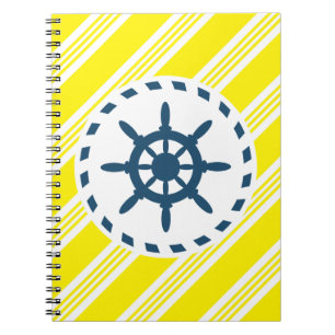 Nautical Design Notizblock