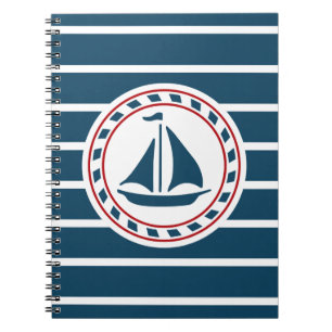 Nautical Design Notizblock