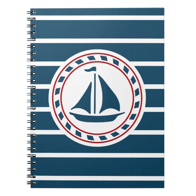 Nautical Design Notizblock (Vorderseite)