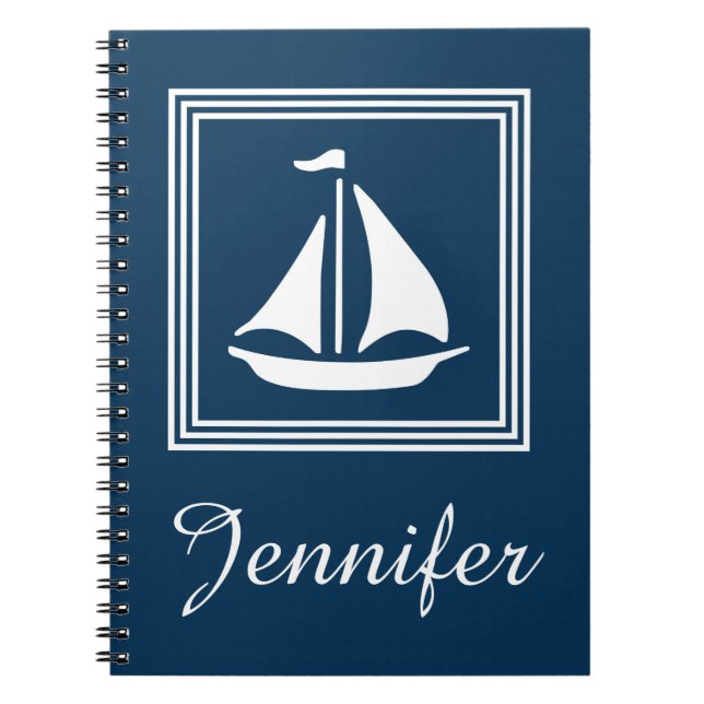 Nautical Design Notizblock (Vorderseite)
