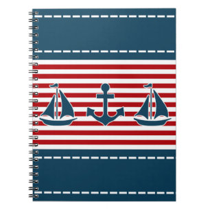 Nautical Design Notizblock