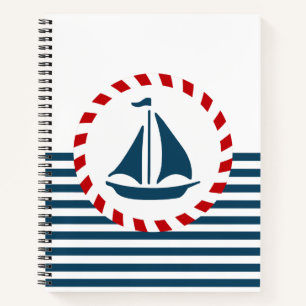 Nautical Design Notizbuch