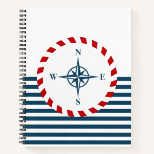 Nautical Design Notizbuch