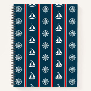 Nautical Design Notizbuch