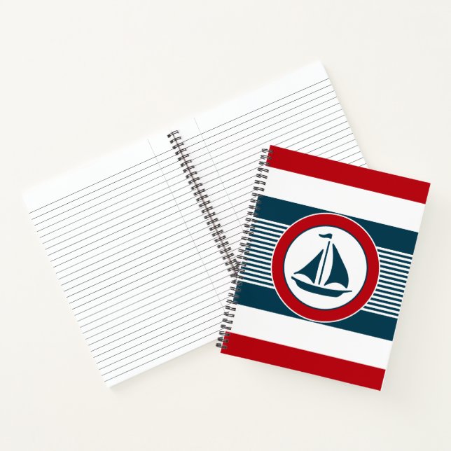 Nautical Design Notizbuch (Innenseite)