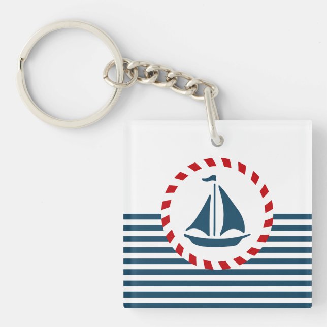 Nautical Design Schlüsselanhänger (Vorderseite)