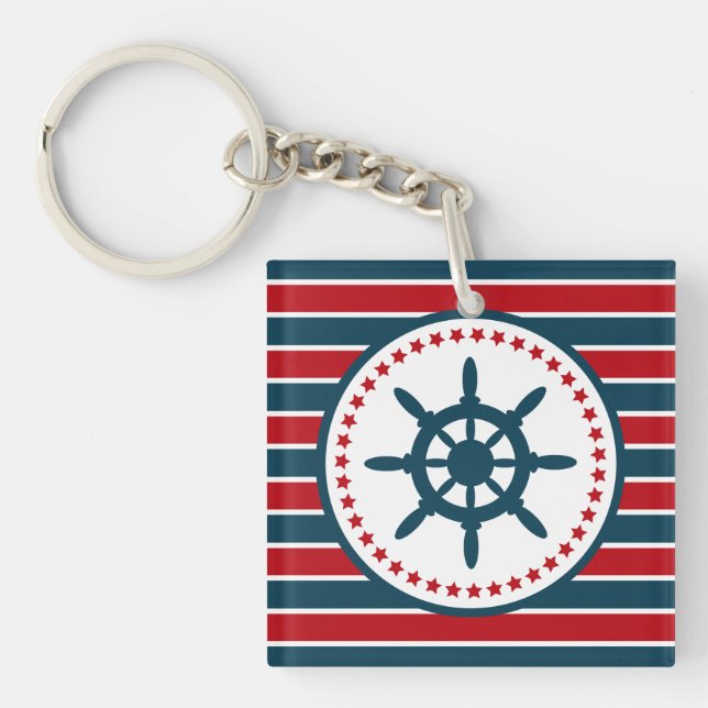 Nautical Design Schlüsselanhänger (Vorderseite)