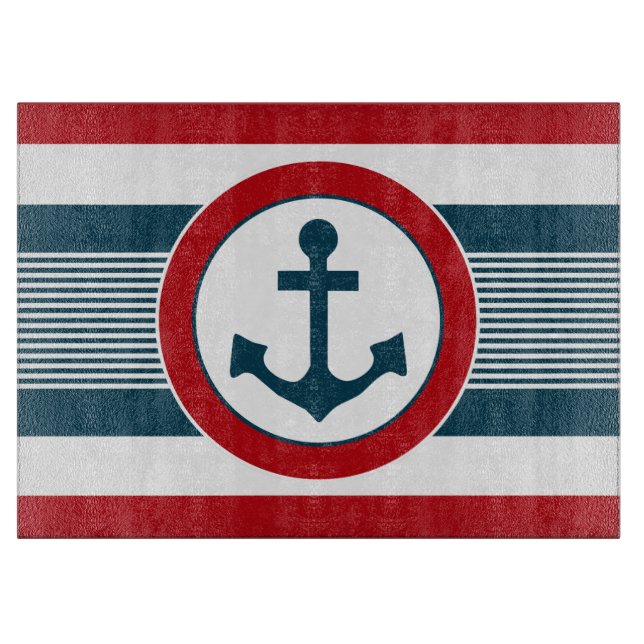 Nautical Design Schneidebrett (Vorderseite)