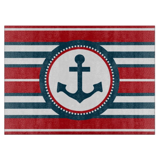 Nautical Design Schneidebrett (Vorderseite)