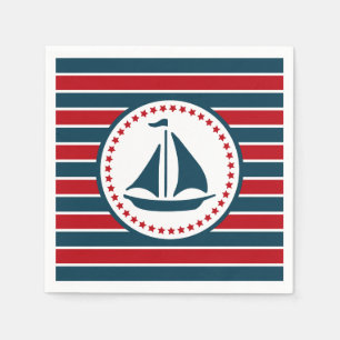 Nautical Design Serviette