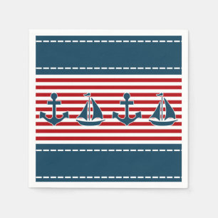 Nautical Design Serviette