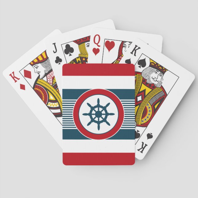 Nautical Design Spielkarten (Rückseite)
