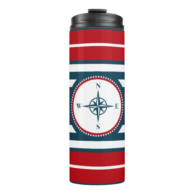 Nautical Design Thermosbecher (Vorderseite)