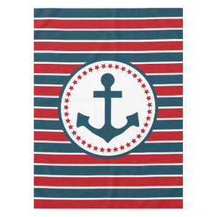 Nautical Design Tischdecke