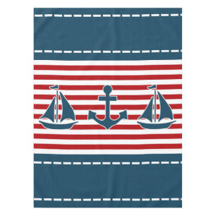 Nautical Design Tischdecke