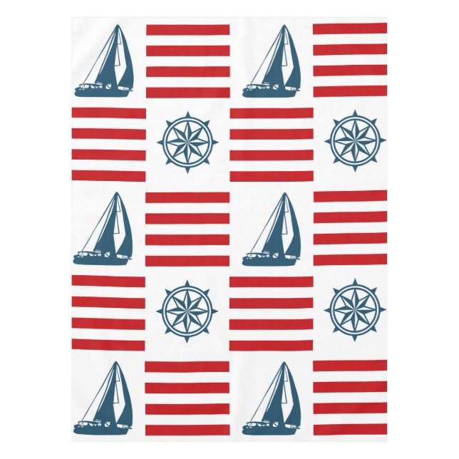 Nautical Design Tischdecke (Vorderseite)