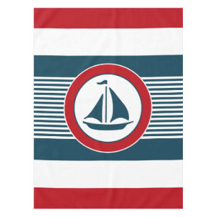 Nautical Design Tischdecke