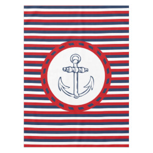 Nautical Design Tischdecke