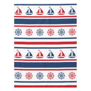 Nautical Design Tischdecke