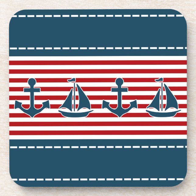 Nautical Design Untersetzer (Vorderseite)