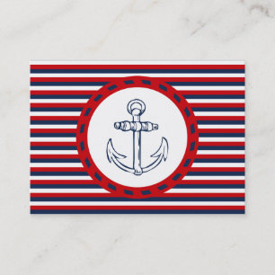Nautical Design Visitenkarte