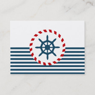 Nautical Design Visitenkarte