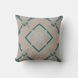 Nautical Diamond Knot Cushion Kissen