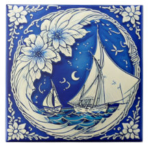 Nautical Marine Life Keramik Art Nr. 13