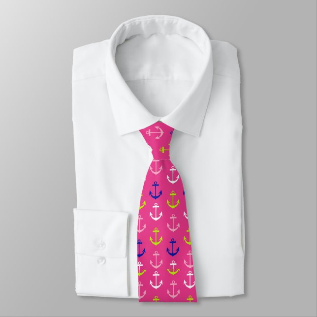 Nautical Neck Tie Krawatte (Gebunden)