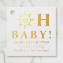 Nautical Oh Baby! Babydusche Vielen Dank