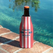 Nautical Party Bottle Cooler