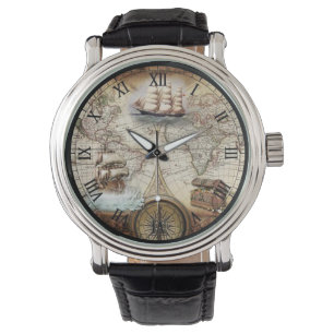 Nautical Roman Numeral Armbanduhr