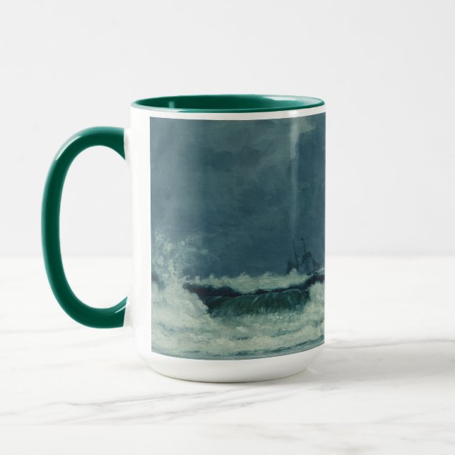 Nautical Rough Waters Tasse (Links)