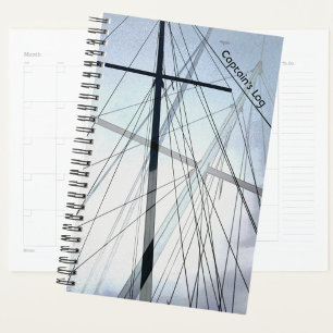 Nautical Sailboat Masts Captain's Log Planer