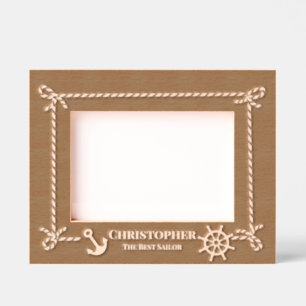 Nautical Sailor Geätzte Rahmen