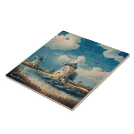 Nautical Seascapes Ölgemälde Nr. 4 Fliese