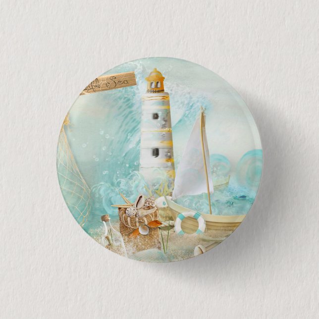 Nautical Series Design 11 Button (Vorderseite)