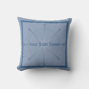 Nautical Ship Helm Segeln Custom Pillow Kissen